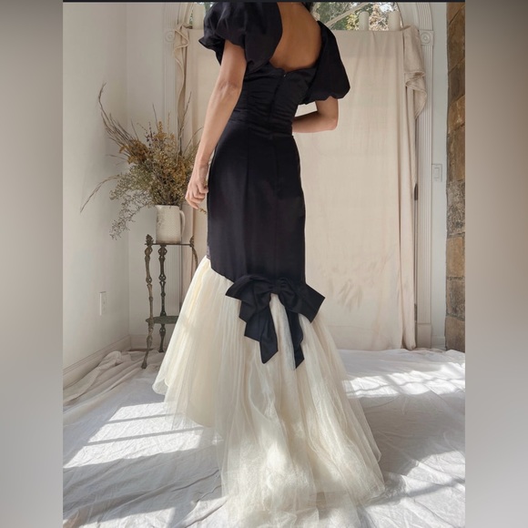 RARE VINTAGE Grossgrain and Tulle Dress - M - Picture 7 of 10